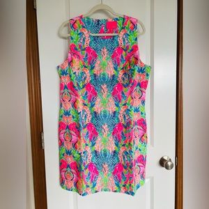 Lilly Pulitzer Mila Shift Dress Size 16. NWT.
